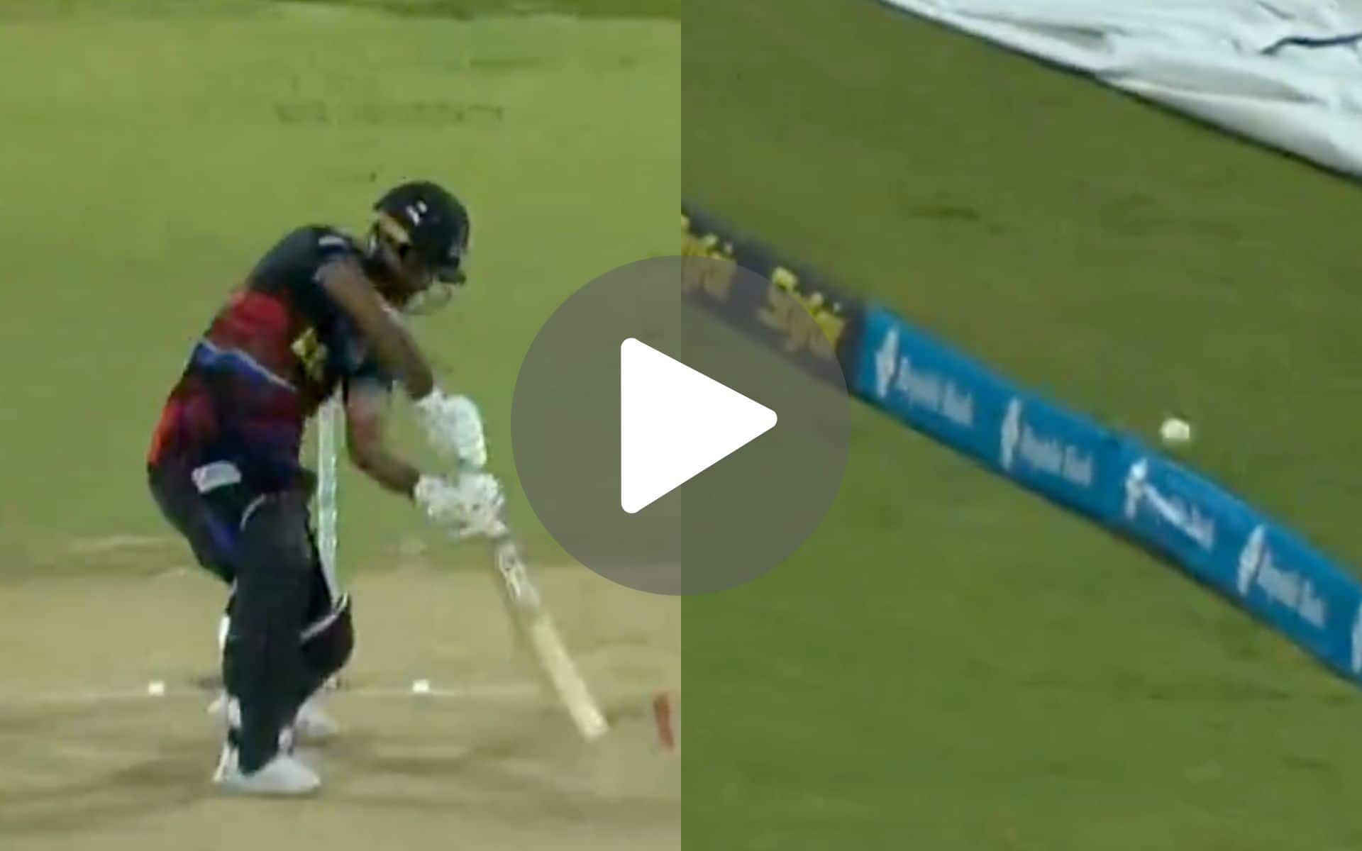 [Watch] Fakhar Zaman Plays A Yuvraj-like Cover Drive During His Counter Attacking Knock In CPL 2024 Opener